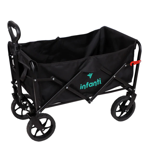 Carrito Plegable Organizador Negro Infanti