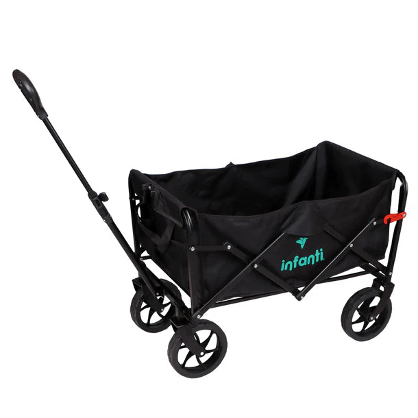 Carrito Plegable Organizador Negro Infanti