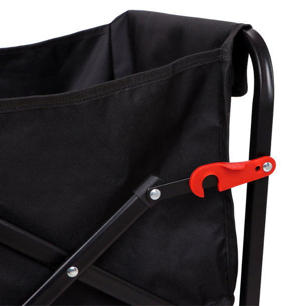 Carrito Plegable Organizador Negro Infanti