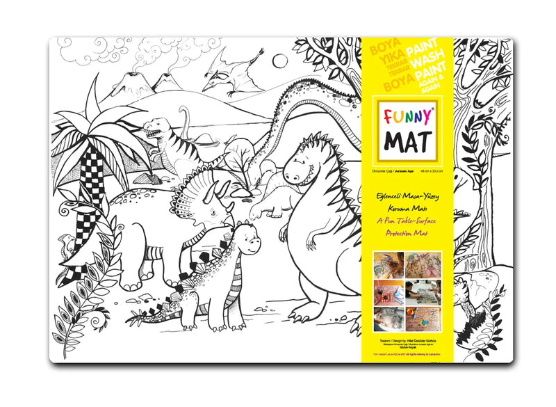 Tapete Edad Jurasica, Funny Mat