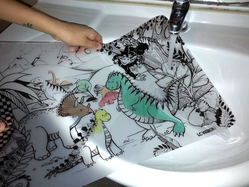 Tapete Edad Jurasica, Funny Mat