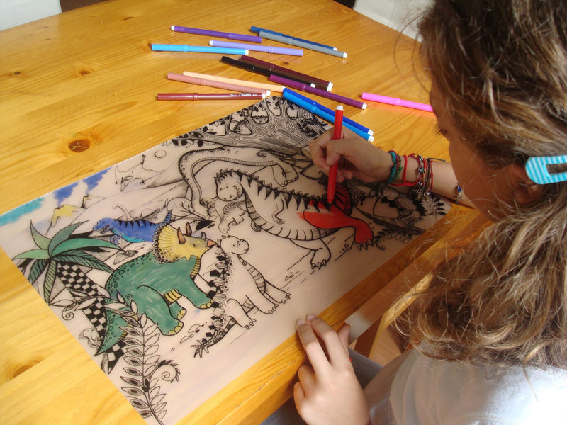 Tapete Edad Jurasica, Funny Mat