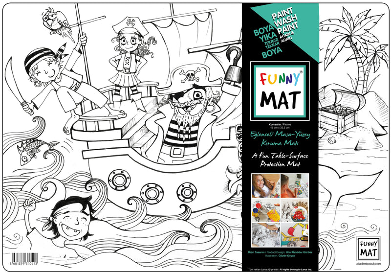 Tapete Piratas, Funny mat