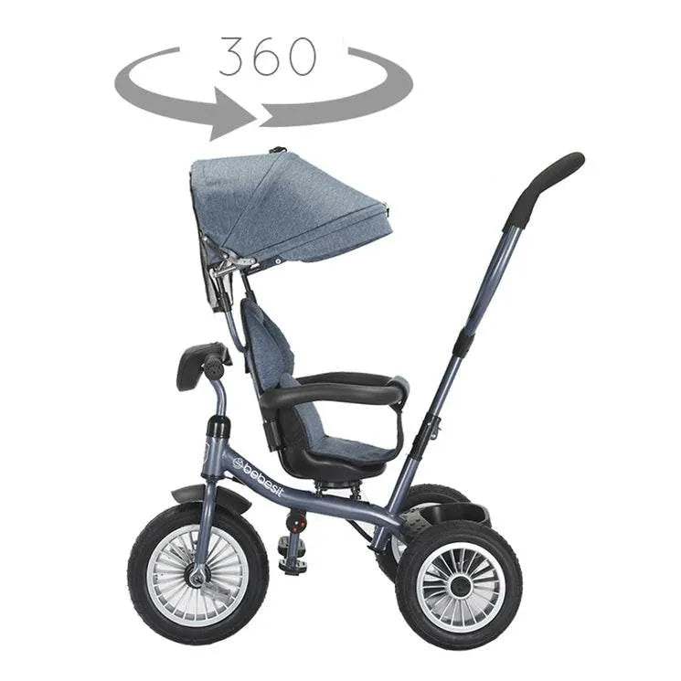 Triciclo Paseo Infantil 360 1326 LX Azul, Bebesit