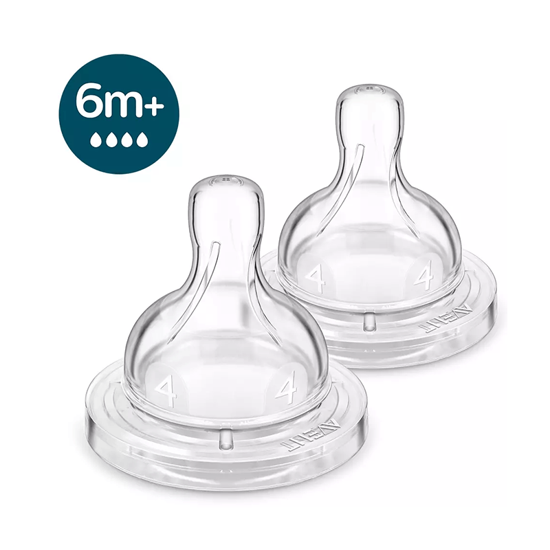 Tetina Anticólic Flujo Medio 6m+,Philips Avent