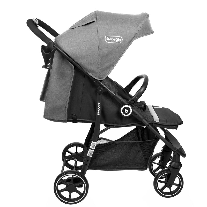 Coche Travel System Kansas RS-13551-1 Gris, Bebeglo