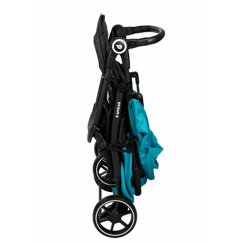 Coche Travel System Kansas RS-13551-3 Verde, Bebeglo