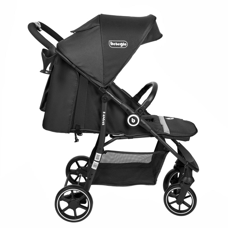 Coche Travel System Kansas RS-13551-4 Negro, Bebeglo