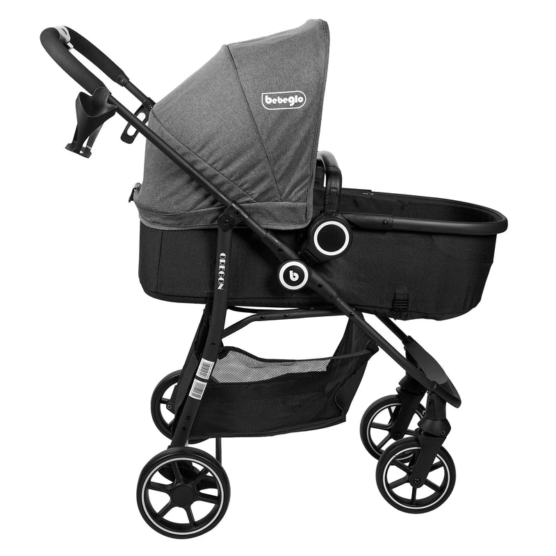 Coche Travel System Oregon RS-13553-1 Gris, Bebeglo