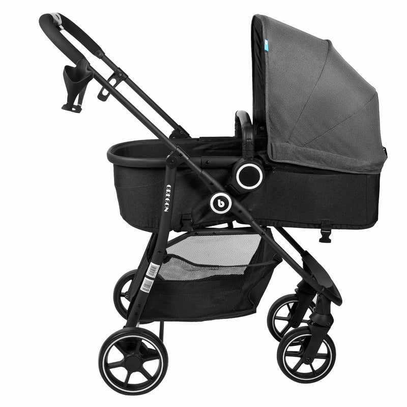 Coche Travel System Oregon RS-13553-1 Gris, Bebeglo