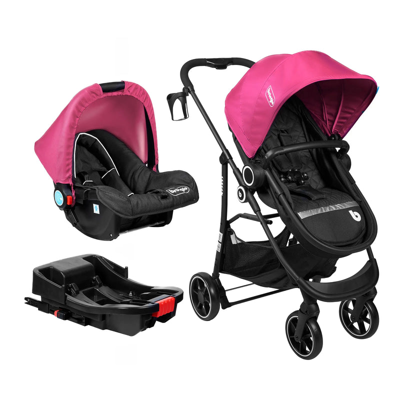 Coche Travel System Oregon RS-13553-2 Fucsia, Bebeglo