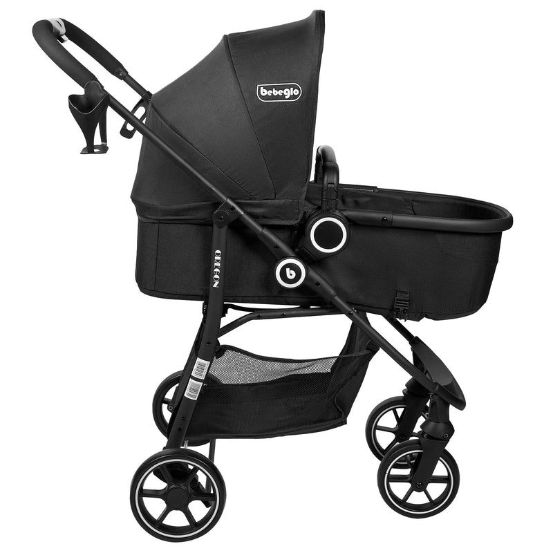 Coche Travel System Oregon RS-13553-4 Negro, Bebeglo