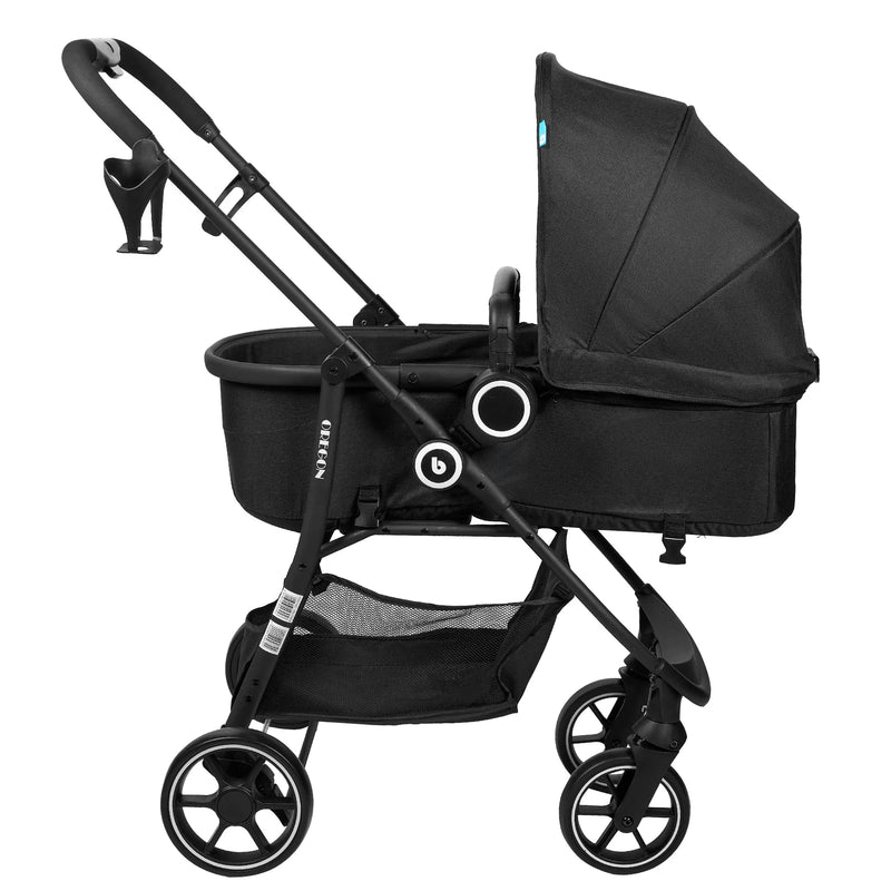 Coche Travel System Oregon RS-13553-4 Negro, Bebeglo