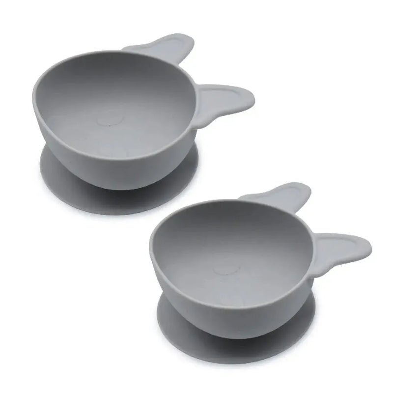Bowls de silicona con ventosa, paquete de 2 Perro, Melii