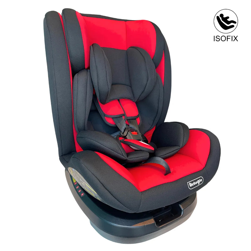 Silla De Auto Multi Etapa Isofix  RS-3840-3 Rojo, Bebeglo