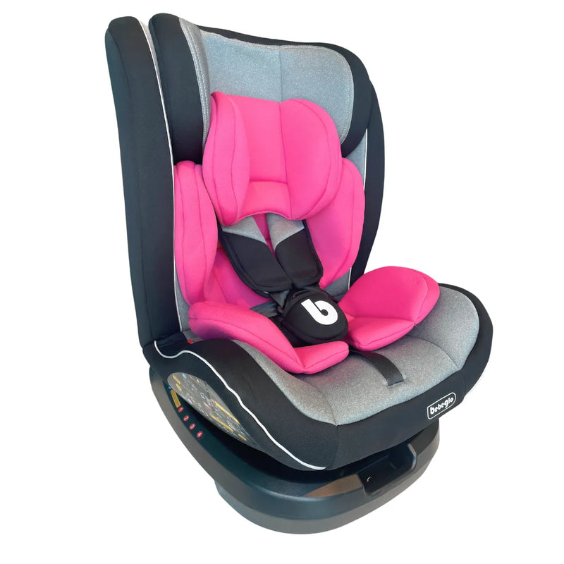 Silla De Auto Multi Etapa Isofix RS-3840-2 Fucsia,  Bebeglo
