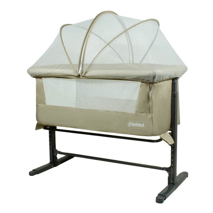 Cuna Colecho con Mosquitero MySide LX Beige, Bebesit