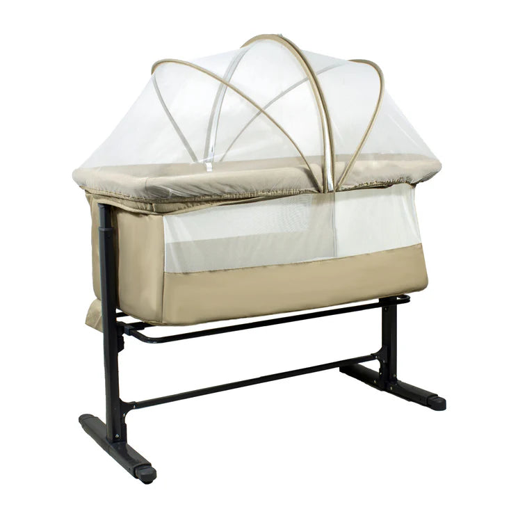Cuna Colecho con Mosquitero MySide LX Beige, Bebesit