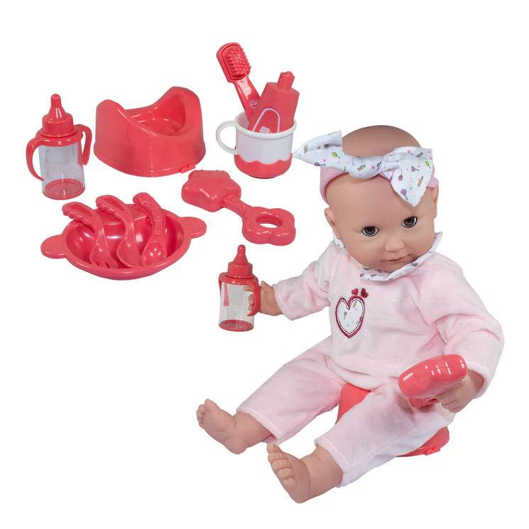 Muñeca Bebe Olivia 42cm con accesorios, Bebesit