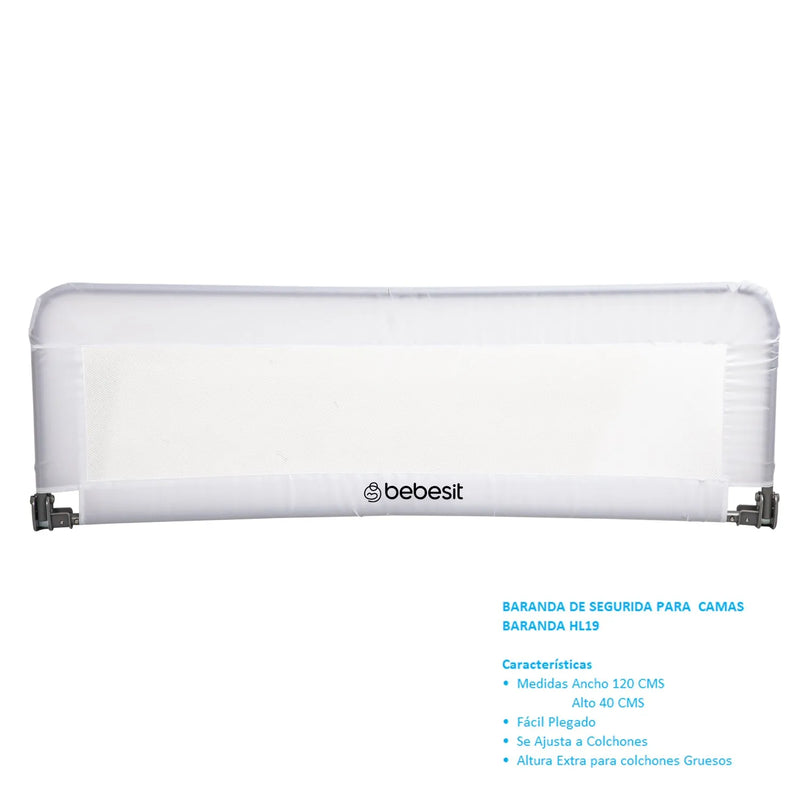 Baranda para Cama Blanca, Bebesit