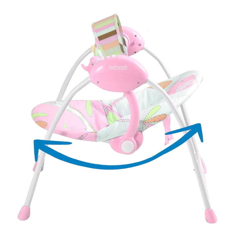 Silla Nido Balancín Mimo Rosa, Bebesit