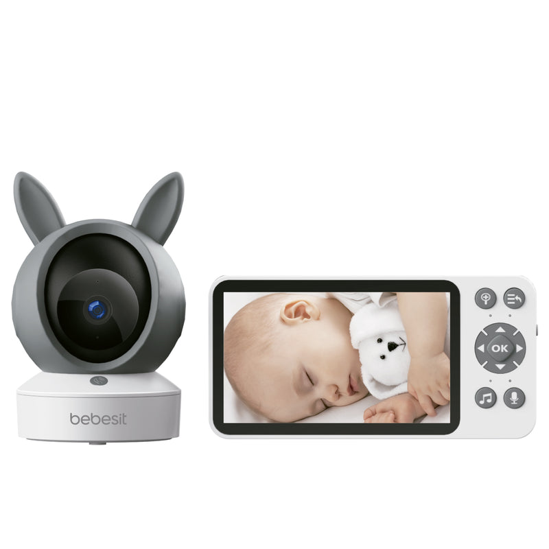 Monitor Camara 360 SmartGuard HF3.0 Wifi1080p Ruido Blanco + Soporte, Bebesit