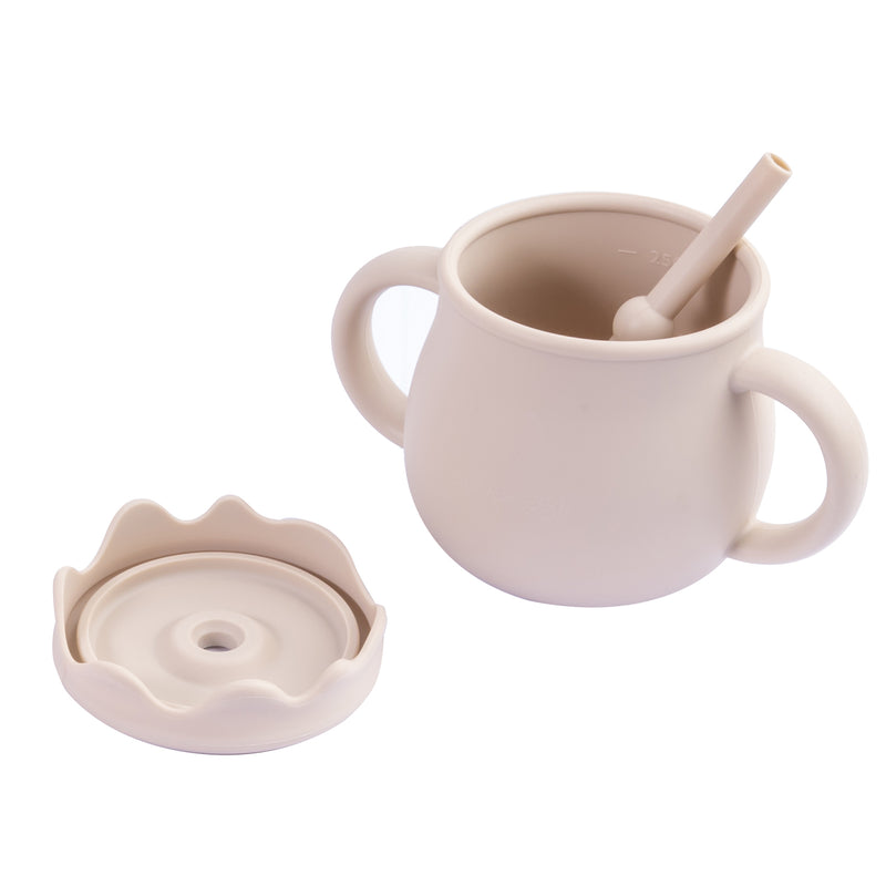 Set Alimentación October Silicona Beige, Bebesit