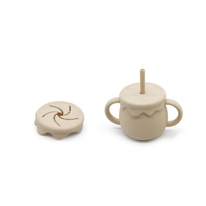 Set Alimentación Summer Silicona Beige, Bebesit - Kidsclub