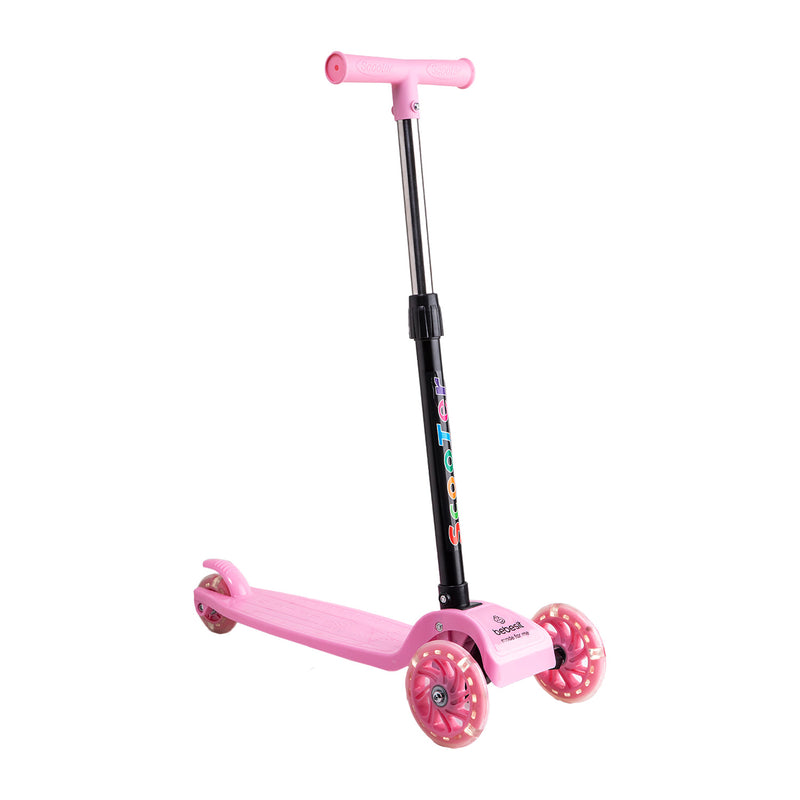 Scooter Monopatín 2 en 1 con Asiento XT04 Rosa, Bebesit