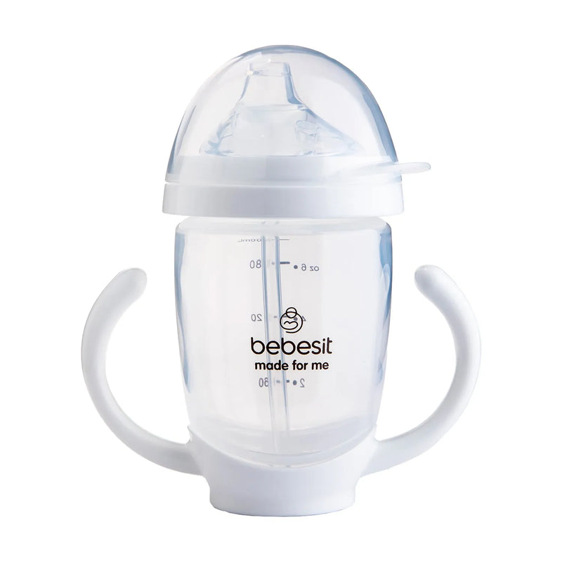 Vaso de entrenamiento Pack x 3 200ml Antiderrame 3M+, Bebesit