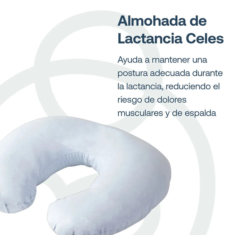 Cojin de Lactancia Celeste, Bebesit