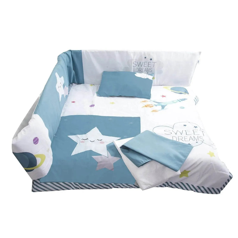 Set de Cuna Espacial 5 Piezas, Bebesit - Kidsclub