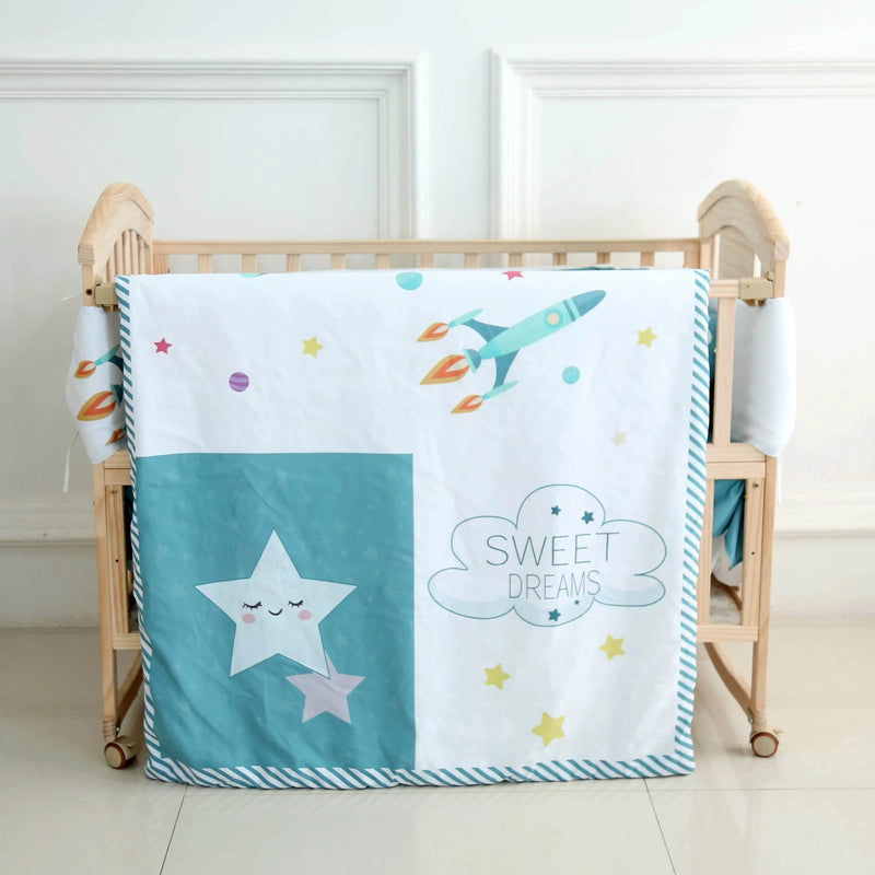Set de Cuna Espacial 5 Piezas, Bebesit - Kidsclub