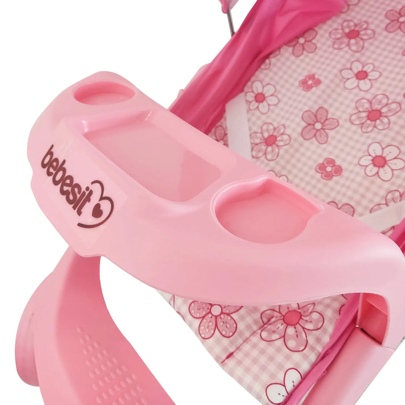 Juguete Cochecito Travel Muñeca Flor, Bebesit