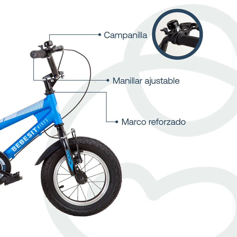 Bicicleta Canyon Aro 12 Azul, Bebesit