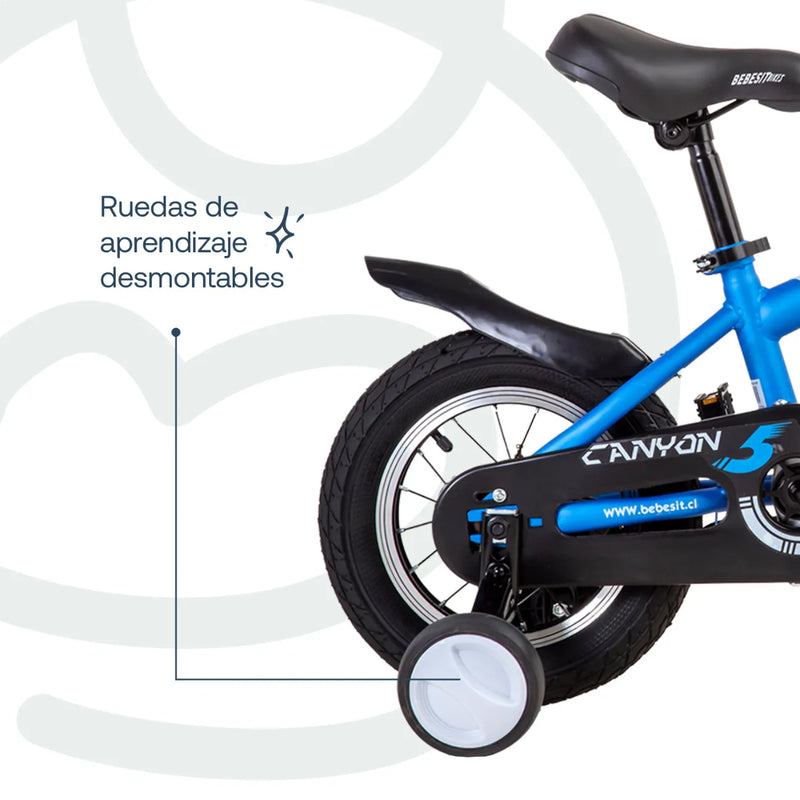 Bicicleta Canyon Aro 12 Azul, Bebesit