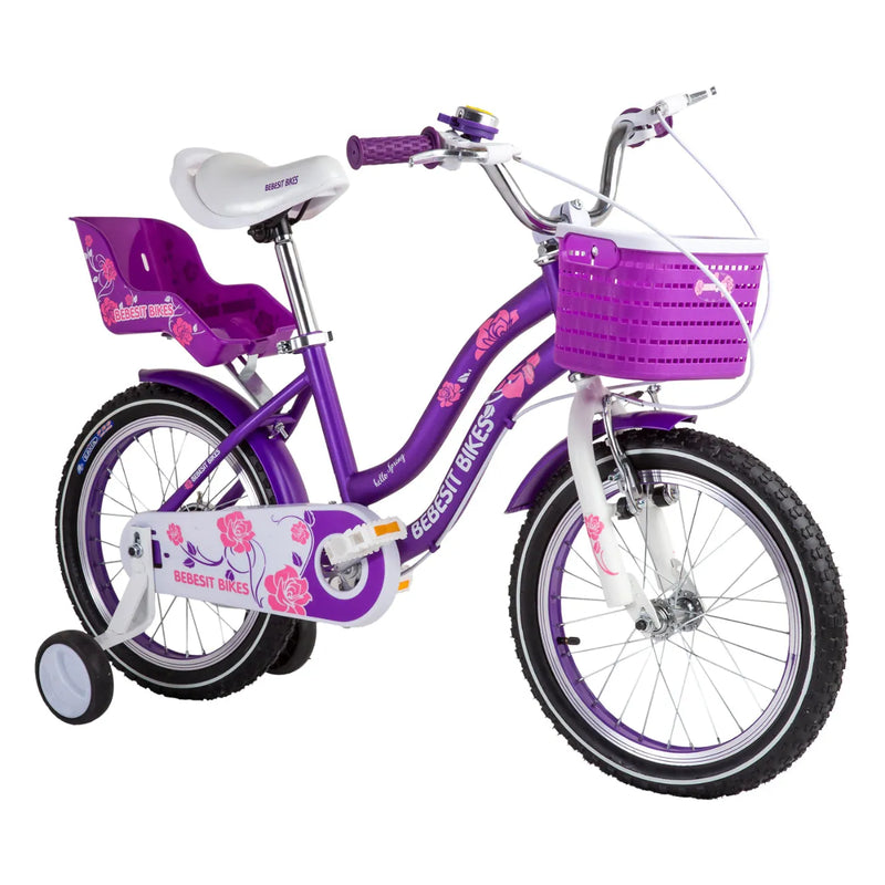 Bicicleta Queen Aro 16 Morada, Bebesit