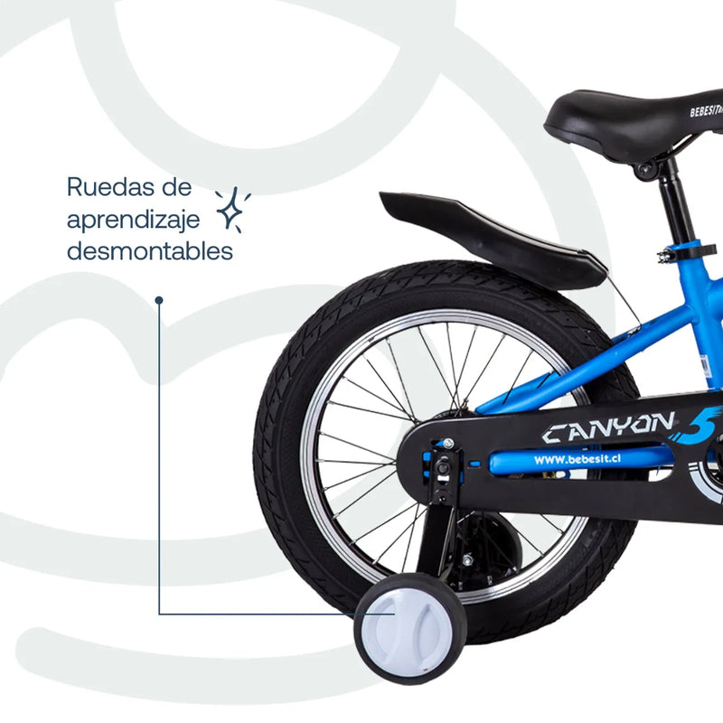 Bicicleta Canyon Aro 16 Azul, Bebesit