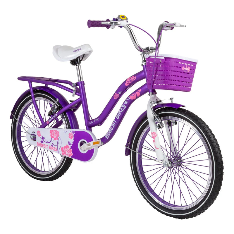 Bicicleta Queen Aro 20 Morada, Bebesit