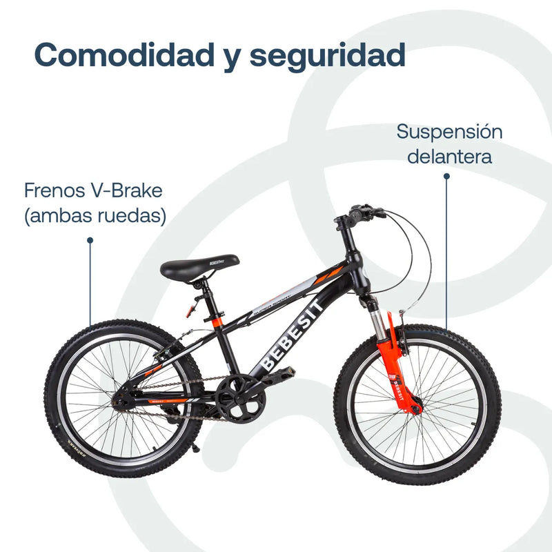 Bicicleta Kyson Aro 20 Roja, Bebesit