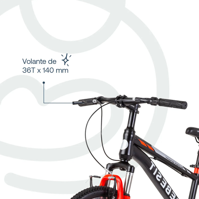 Bicicleta Kyson Aro 20 Roja, Bebesit