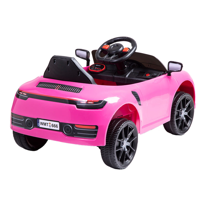 Auto Deportivo Eléctrico Race Rosa Bebesit