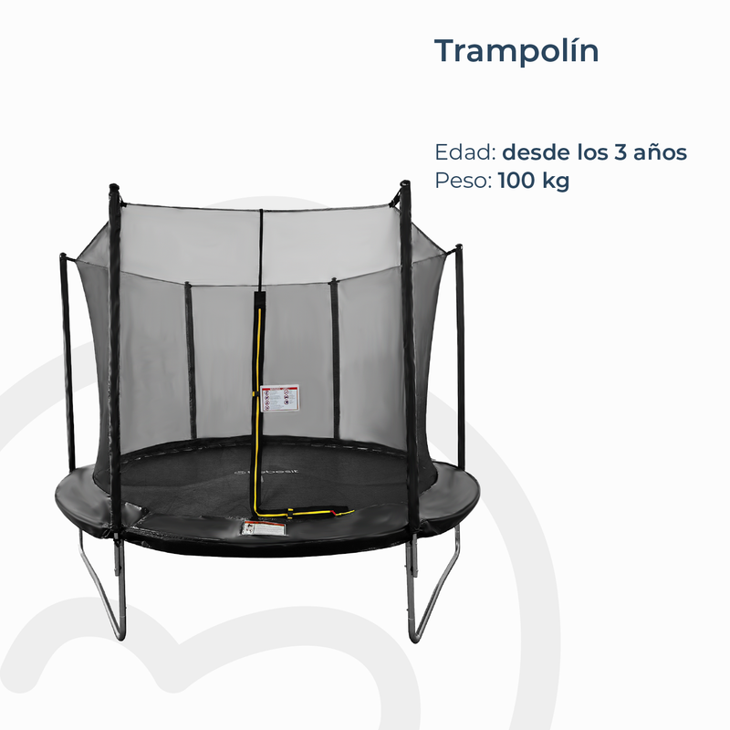 Cama elástica trampolín 3,05 mt + Malla Seguridad, Bebesit
