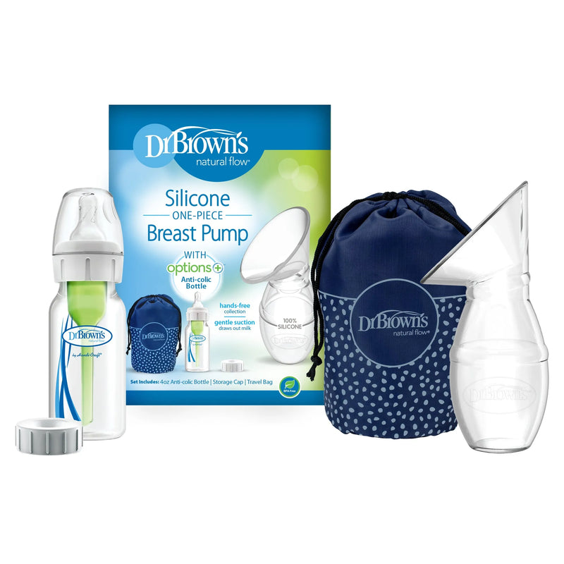 Extractor de Leche Manual 1 Pieza c/ Mam Estándar 120ml, Dr.Brown&