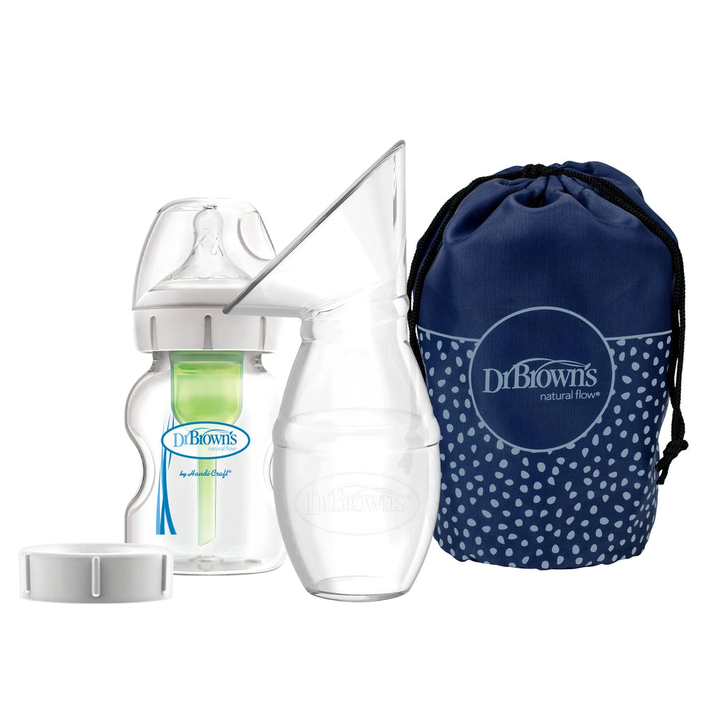 Extractor de Leche Manual 1 Pieza con Mam Boca Ancha 150ml (con bolso)