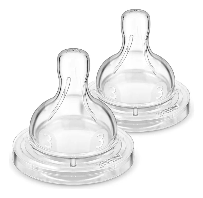 Tetina Anticolic flujo medio 3m+, Philips Avent