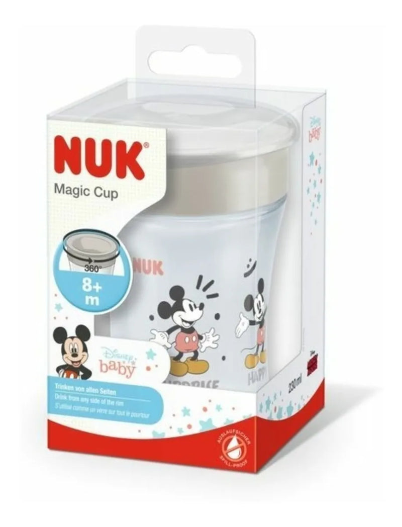 Vaso Mágico NUK Disney 230 ML 8 m Minnie Mickey