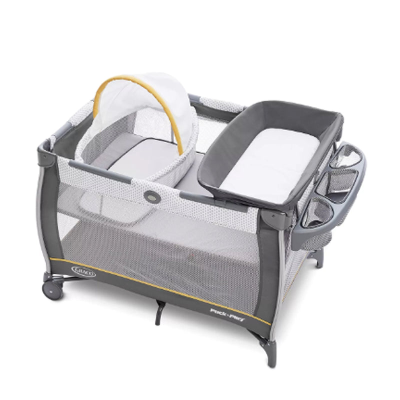 Cuna Graco Pack and Play Care Suite Wells con Moisés y Corral