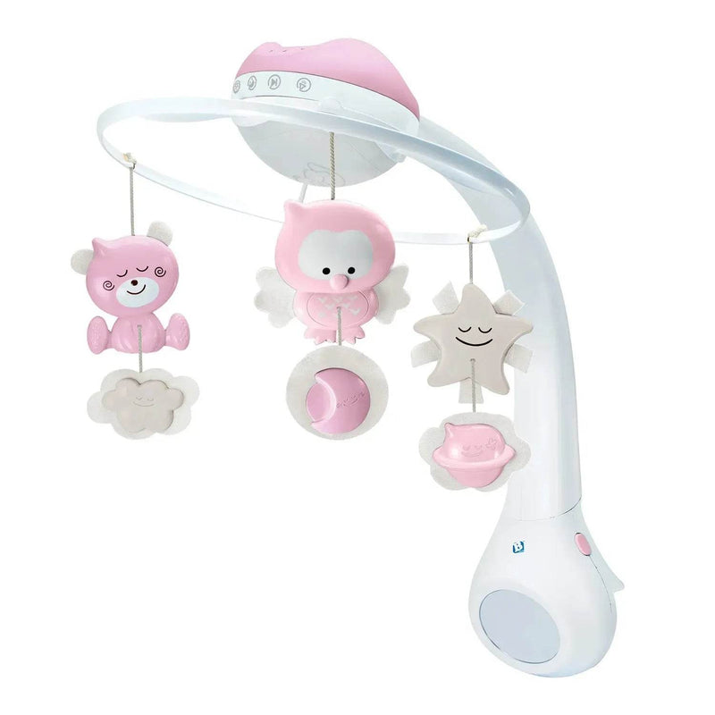 Móvil Proyector 3 en 1 Rosado, Infantino - Kidsclub