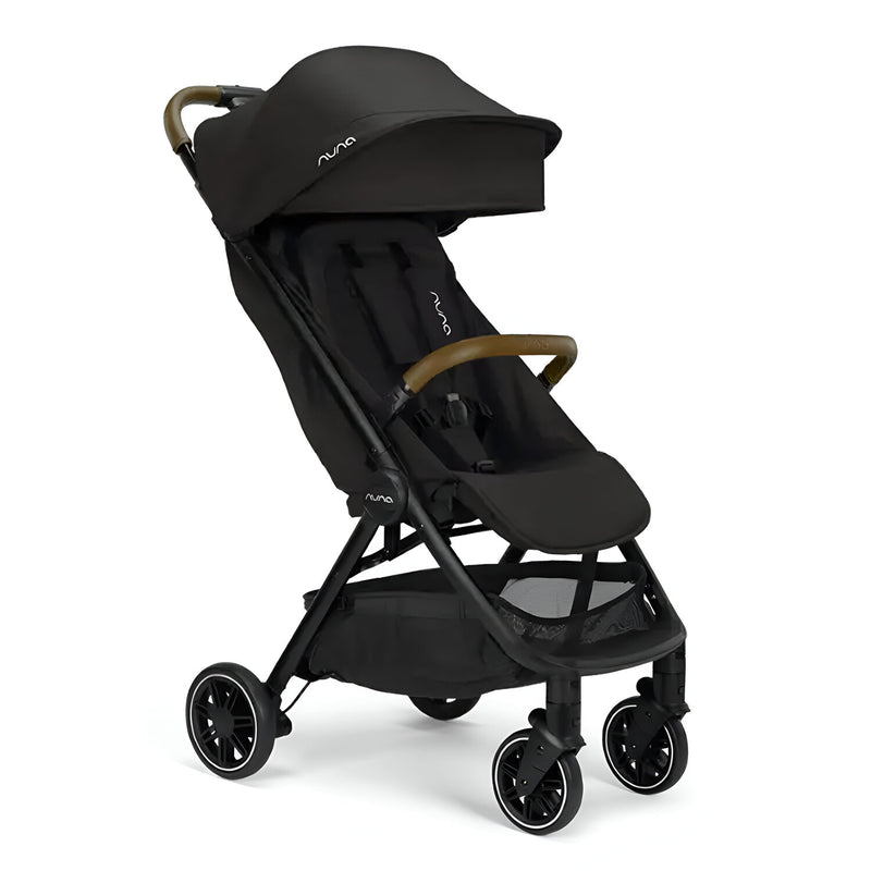 Coche de Paseo Nuna TRVL Negro con Plegado Automático